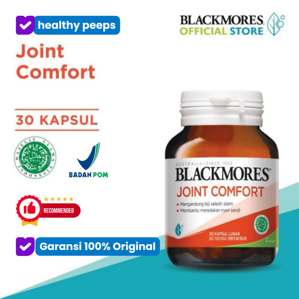 Blackmores - blackmore joint comfort / celery - nyeri sendi lutut asam urat & rematik