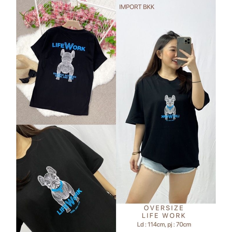 MDLV ~ Kaos Oversize Life Work BKK