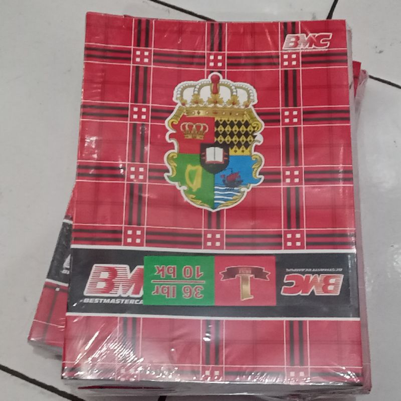 

10 pc Buku tulis BMC Campus 36 lembar