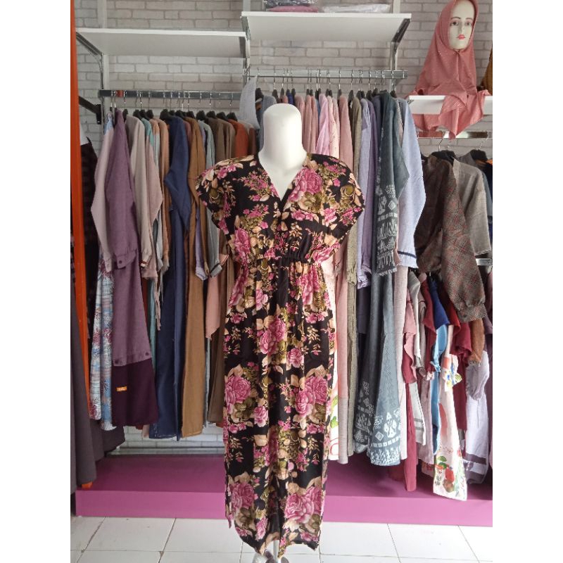 DASTER MANOHARA PANJANG/daster Manohara kekinian/home dress/long dress