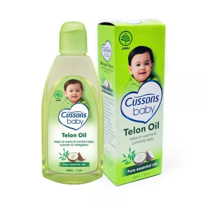 Cussons Baby Telon oil 60 ml/Minyak Telon Bayi