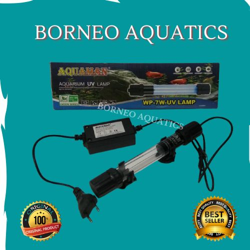 LAMPU UV AQUARIUM // AQUAMAN WP 7W UV LAMP // AQUARIUM