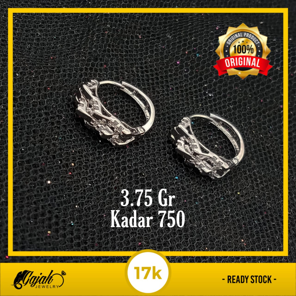 Anting Emas 17K - 3.75 Gr Kadar 750 - 5415