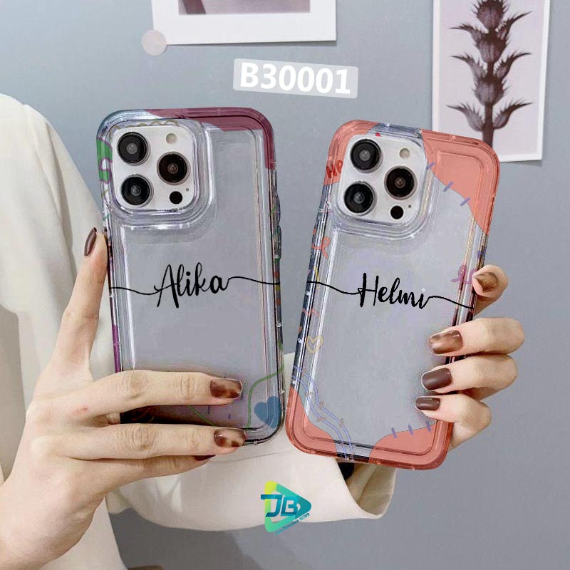CUSTOM SOFTCASE SILIKON REQUEST NAMA COSTUM FOR OPPO VIVO SAMSUNG REALME XIAOMI IPHONE INFINIX ALL TYPE JB9119