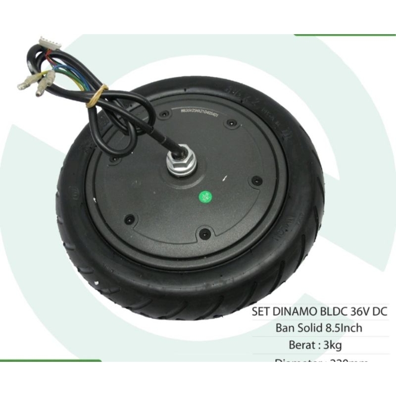 DINAMO BLDC 8.5inch 36v DC ring8.5" skuter listrik otopet motor bldc