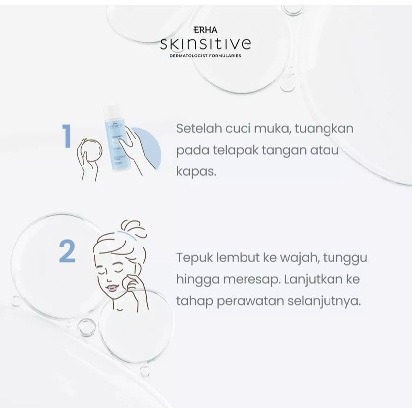 ERHA SKINSITIVE ULTRACALM FACE TONER 100ML - TONER KULIT WAJAH SENSITIF