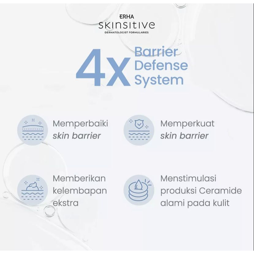 ERHA SKINSITIVE ULTRACALM SKIN BARRIER MOISTURIER 80ML - PELEMBAB WAJAH KULIT SENSITIF