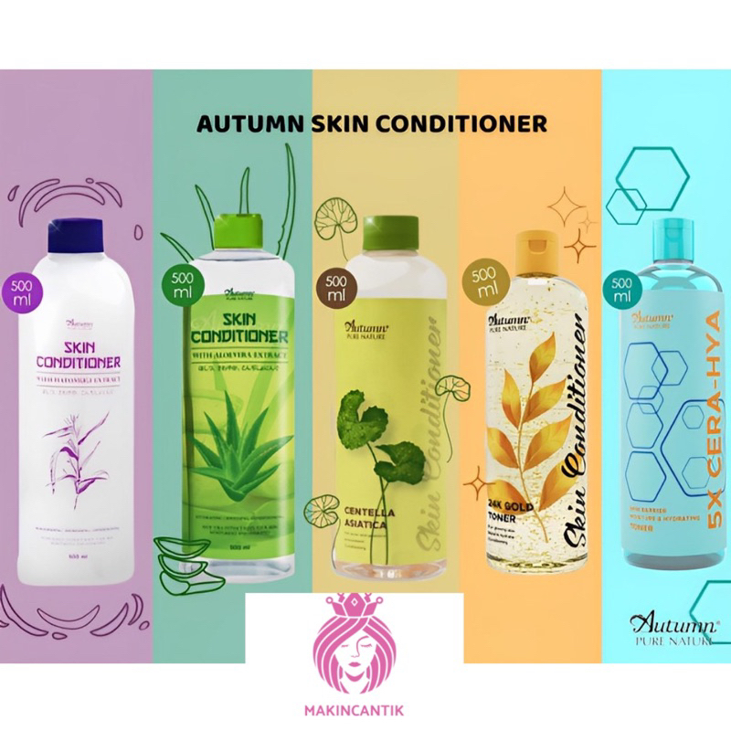Autumn Skin Conditioner With Hatomugi Extract 500ml