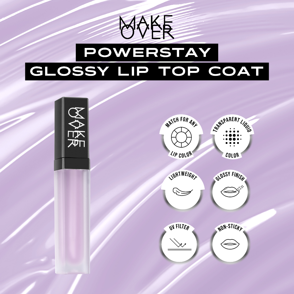 MFI - Make Over Powerstay Glossy Lip Top Coat | Netto 6,2 gr