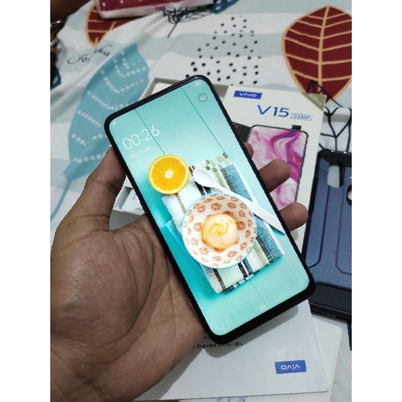 vivo v15 ram 6/64gb fullset