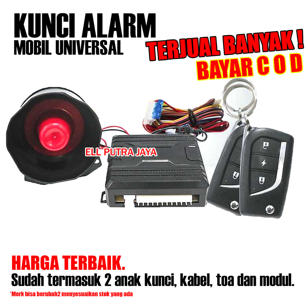 Alarm mobil model remot innova reborn