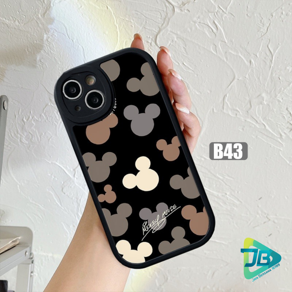 B43 B44 SOFTCASE SILIKON IPHONE 6 6S 7 8 SE 3 6+ 7+ 8+ 11 XS XR X 12 13 14 PRO MAX JB9182