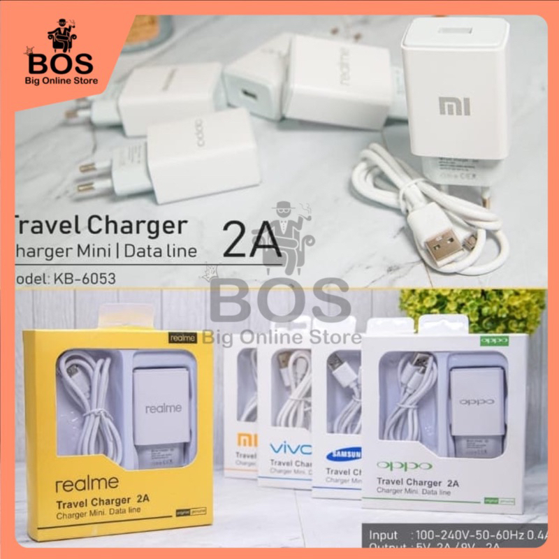 BOS - TC BRAND AK-933 2A MICRO / TYPE C | CASAN TRAVEL CHARGER AK933 BRANDED