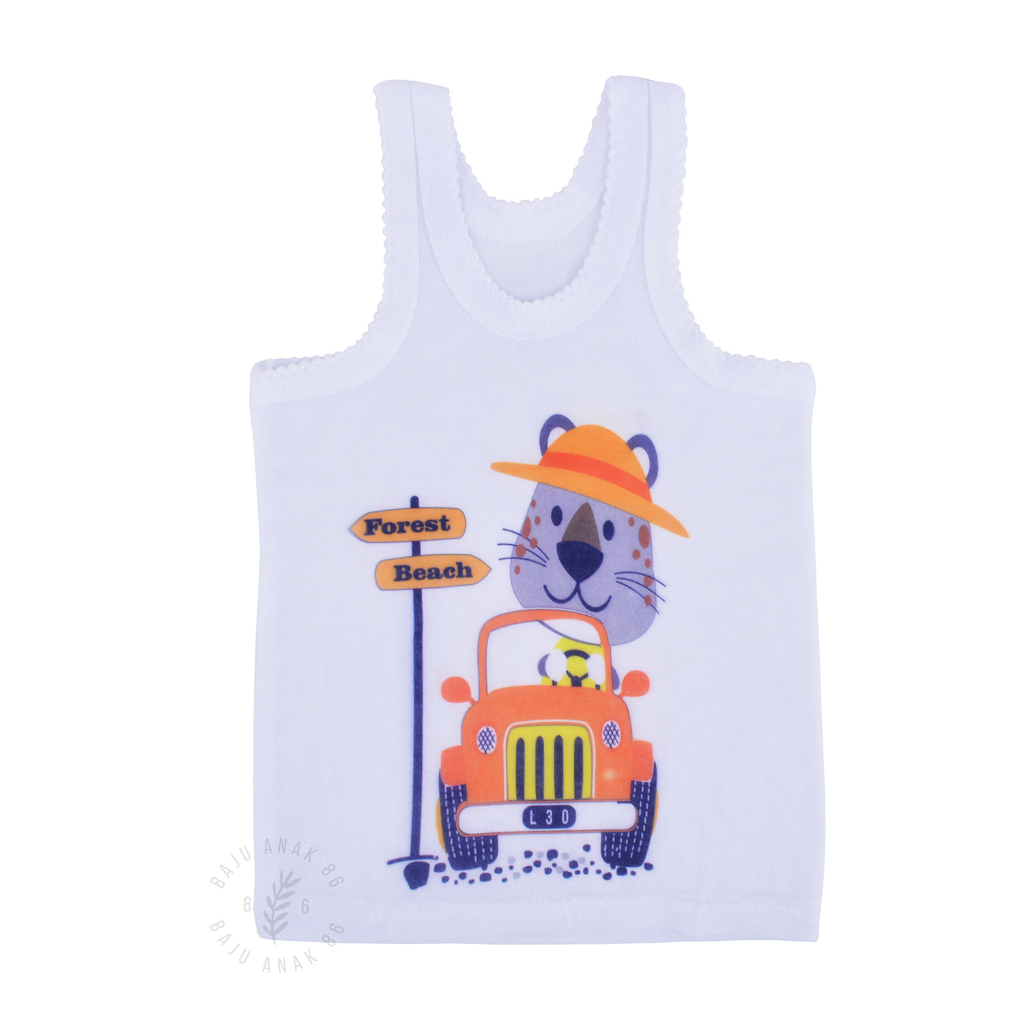 Singlet Motif / Kaos Dalam Bayi dan Anak - 022.4870