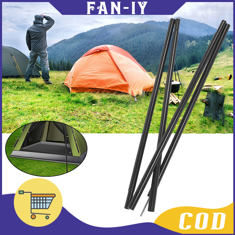 2M Teleskopik Tiang Tenda Camping Besi / Canopy Awning Support / Perlengkapan Yang Diperlukan Untuk 