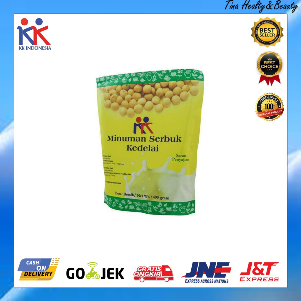 

KK Minuman Serbuk Kedelai Soya Bean KK Indonesia Original Susu Kedelai Kaya Nutrisi Dan Protein Bebas Kolesterol