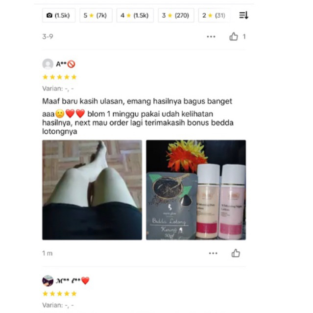 paket lotion dosting plus toner