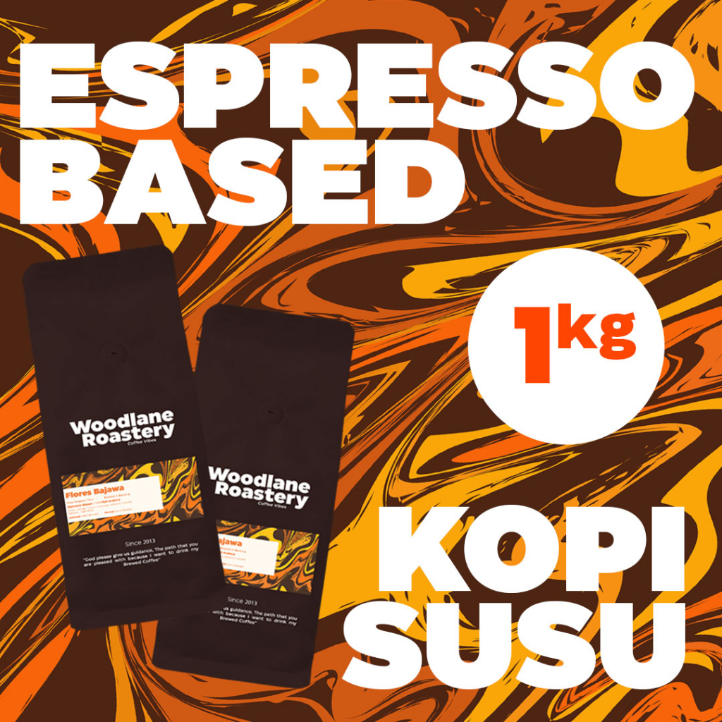 

Kopi Espresso - Arabika Robusta HouseBlend Kopi Susu 1kg [Woodlane Roastery]