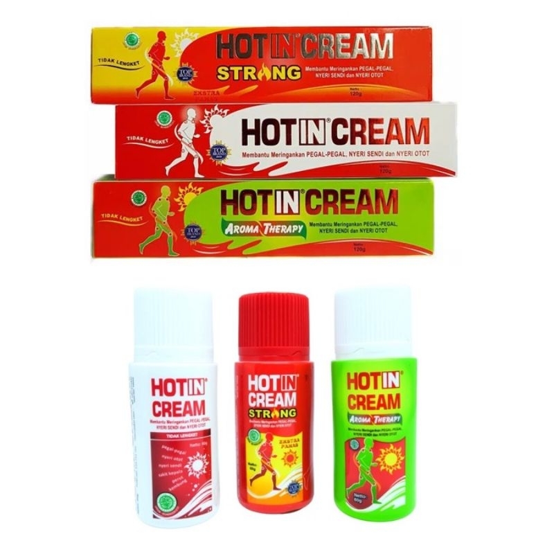 Hot In Cream 60gr | Hit In Cream Strong 60gr | Hot In Cream Aromatherapy 60gr | HOT IN CREAM - HOTIN