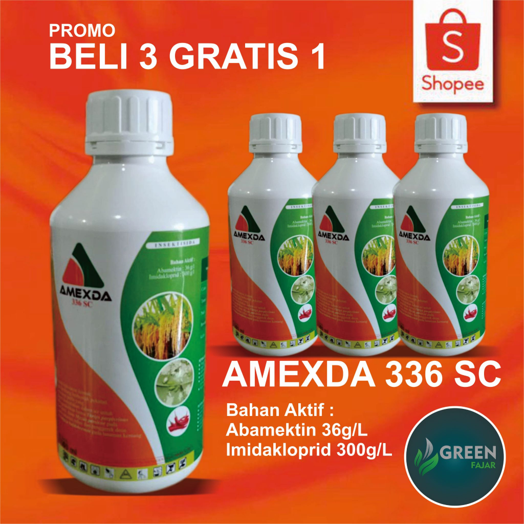 AMEXDA 336SC 500ML INSEKTISIDA ABMEKTIN dan IMIDAKLOPRID