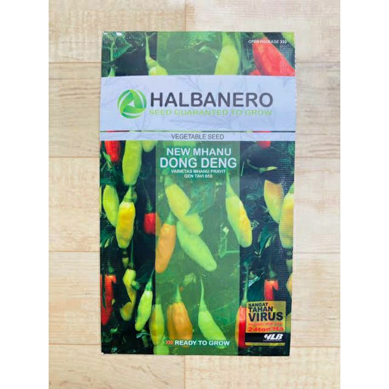 Benih Cabe Rawit NEW MHANU DONG DENG - Bibit Cabe MHANU DONG DENG Original isi 10 gram