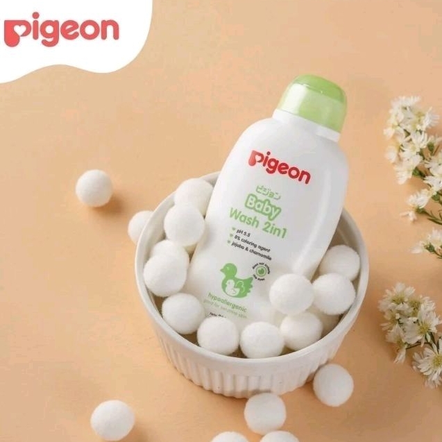 Pigeon Baby Wash Chamomile 2in1 Hypoallergenic - Sabun Bayi