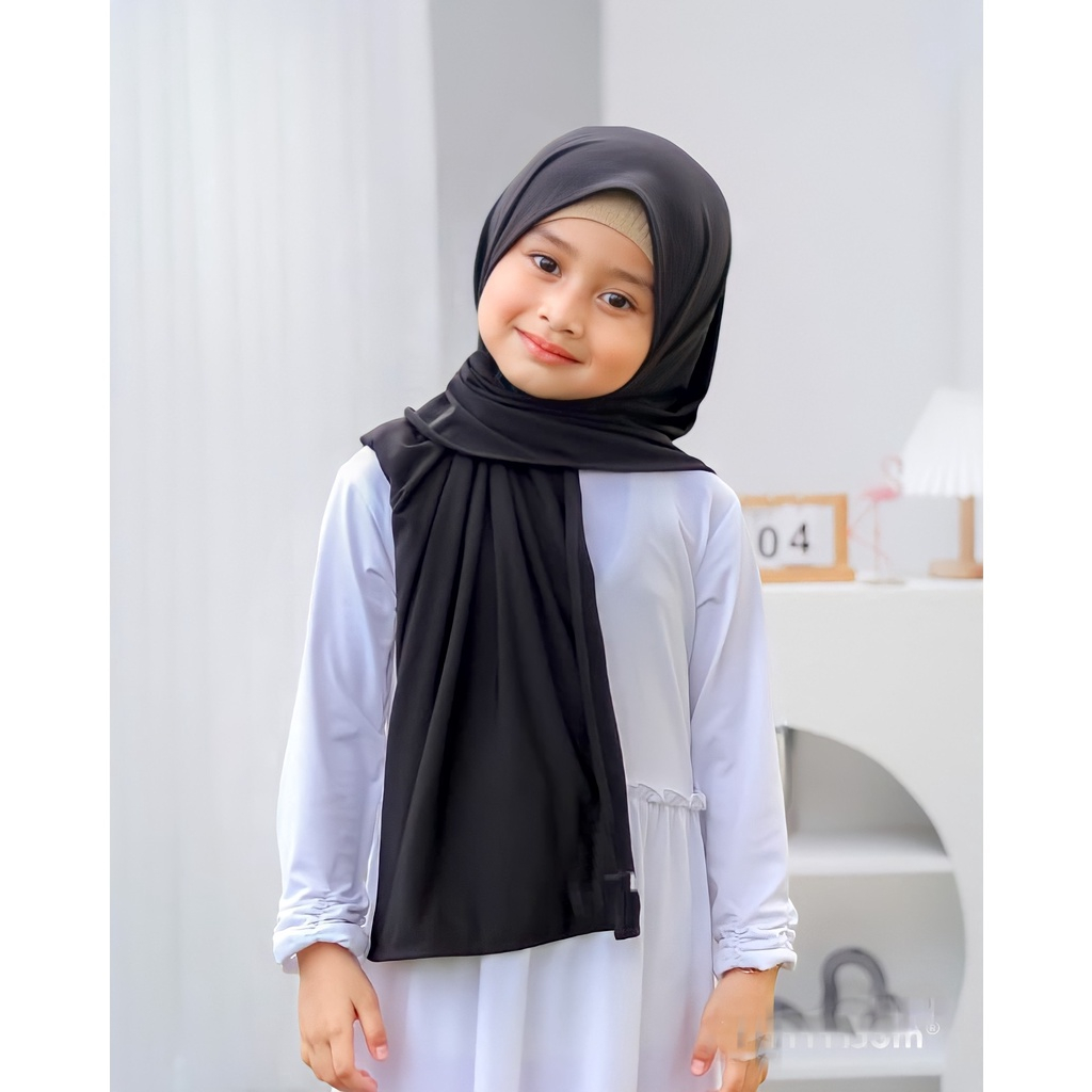 Jilbab / Hijab Instan Camila Jersey Premium Anak ( 0-4th )- Kerudung Jersey pastan viral TERMURAH