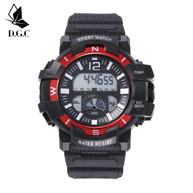 [COD] Jam Tangan Rubber Digital Sport Wanita Pria Fashion Korea Import Grosir Murah M194