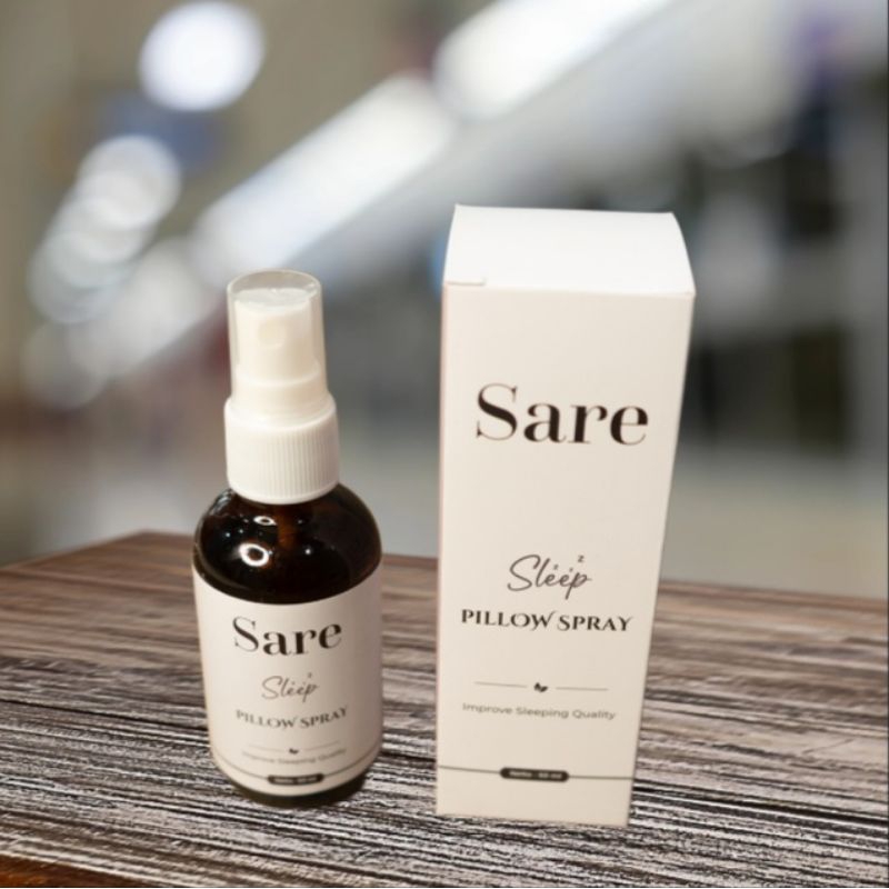 SARE Pillow Spray 60 ml / Sare Anti Insomnia / Sare Aroma Teraphy Ruangan