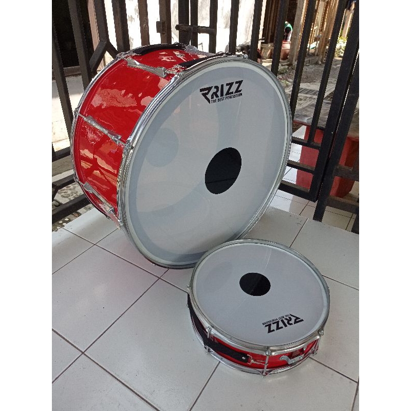 Bass Drum Snare Drum Suporter Sepaket