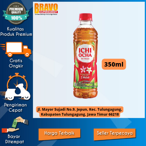 

Bravo Supermarket Tulungagung - ICHI OCHA Minuman Teh Melati 350ml