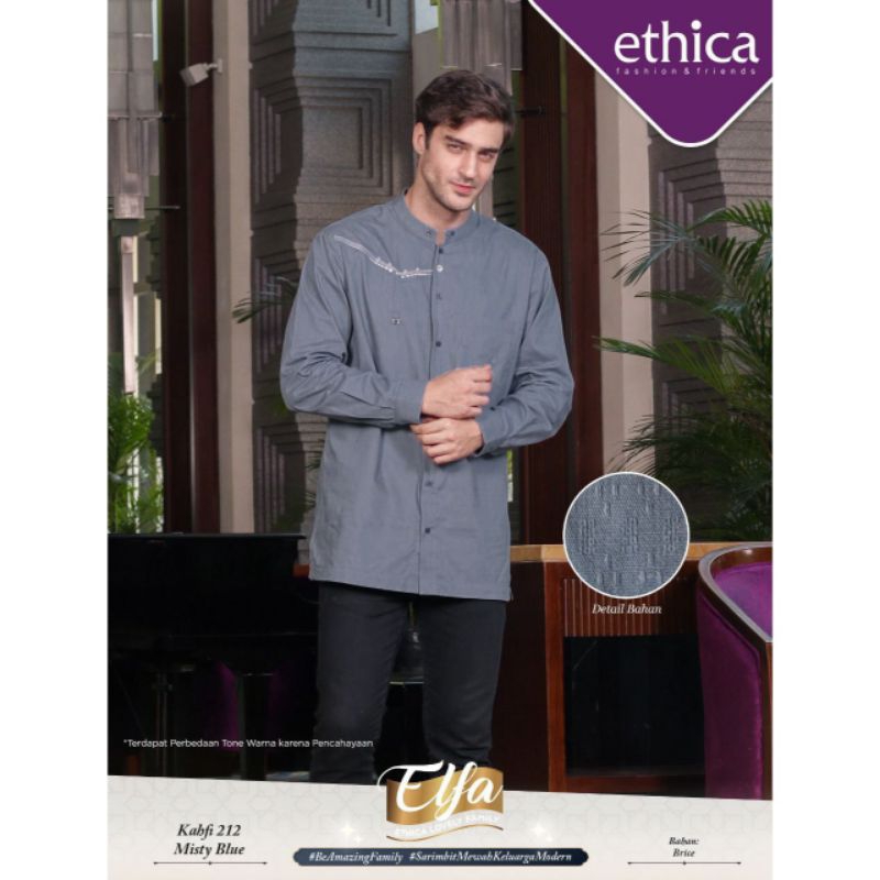 PROMO Baju Koko Dewasa Ethica Lengan Panjang