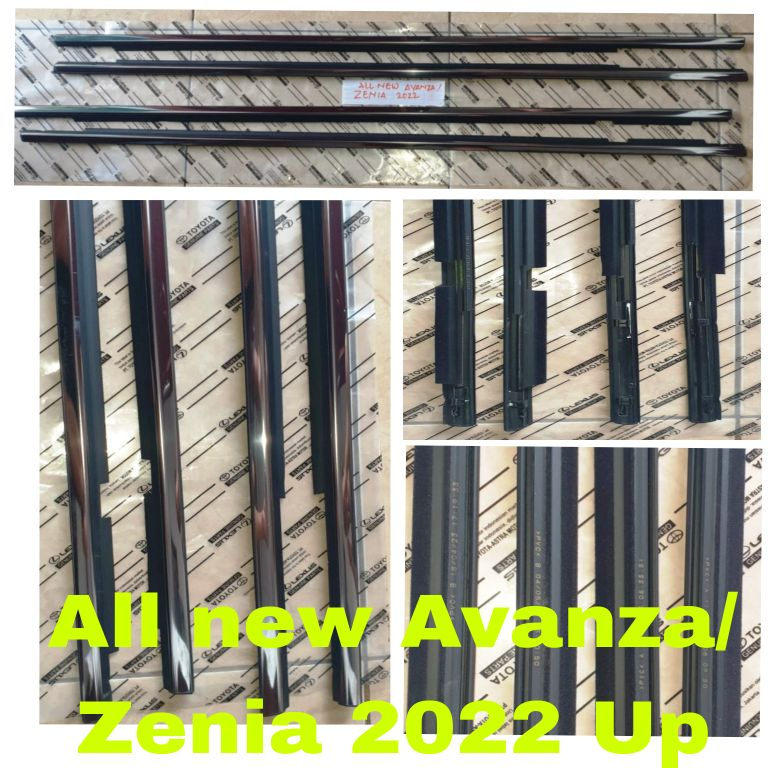 Karet Pelipit Kaca Luar All New Avanza VELOZ 2022 Chrom
