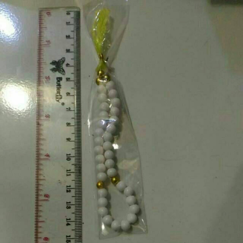 ￼[50 PCS] SOUVENIR TASBIH KAYU SUDAH DIKEMAS PLASTIK DIIKAT KAWAT 33 BUTIR HARGA GROSIR/SOUVENIR HAJI/UMROH/PERNIKAHAN/AQIQAHAN/HAMPERS/SESERAHAN/KADO/LEBARAN VIRAL