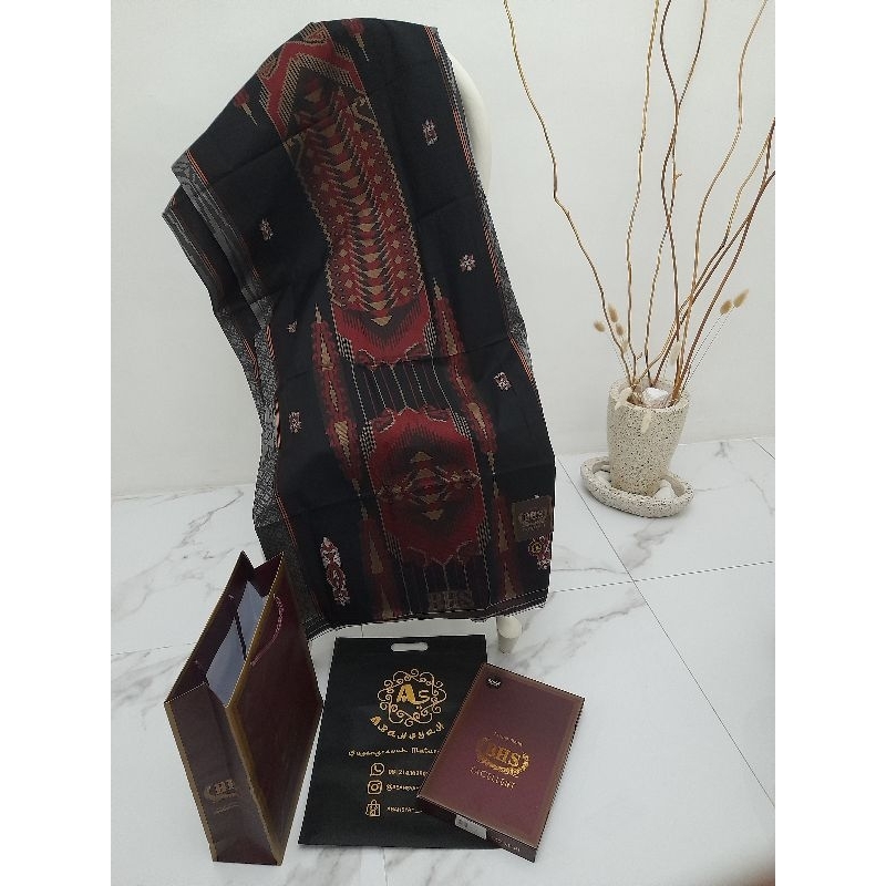 Sarung BHS Excellent gold JGO hitam