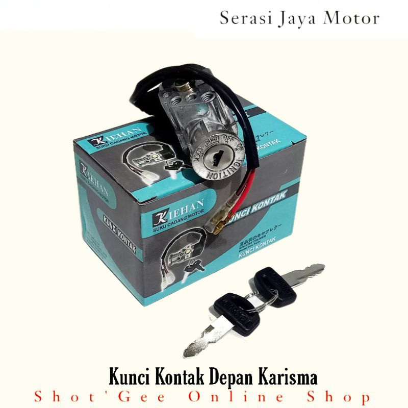 KUNCI KONTAK DEPAN ASMOTO HONDA KARISMA