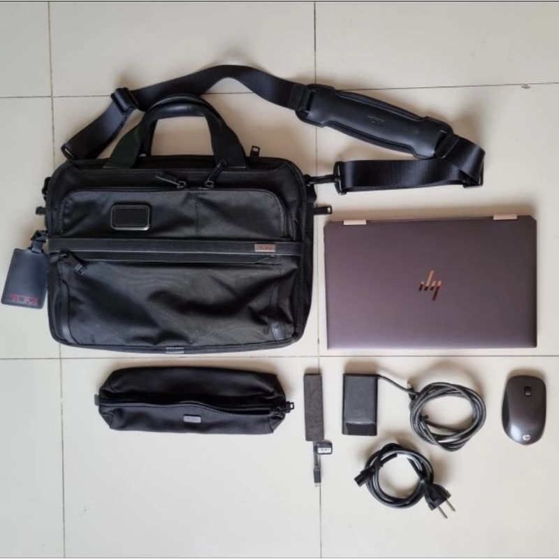 BLACK GOLD HP Spectre x360 13inch core i7 1065G7 16GB 1TB tas laptop TUMI ALPHA ORIGINAL