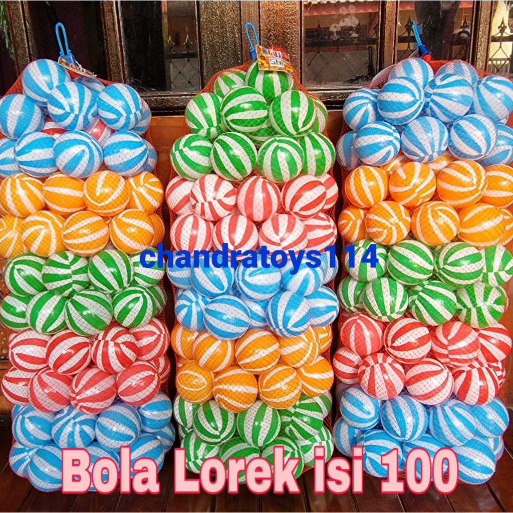 [LOREK] Mandi Bola Anak Isi 1.000 pcs (10 Jaring)
