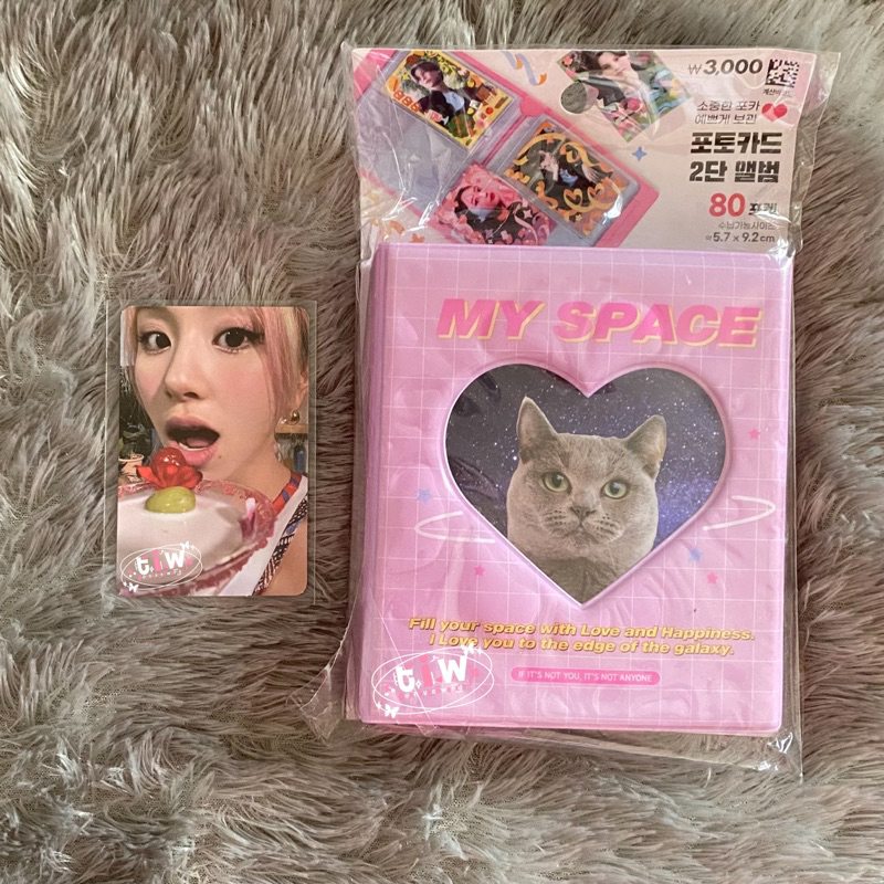 pc photocard twice chaeyoung taste of love tol gelas