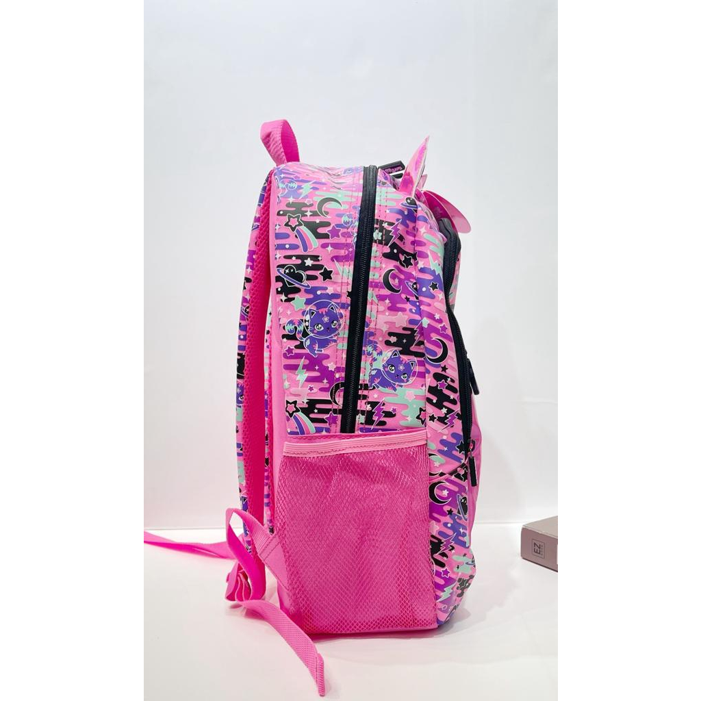 Tas Ransel Anak Smigg-le Kitty Away Pink Backpack - SGL 100019#