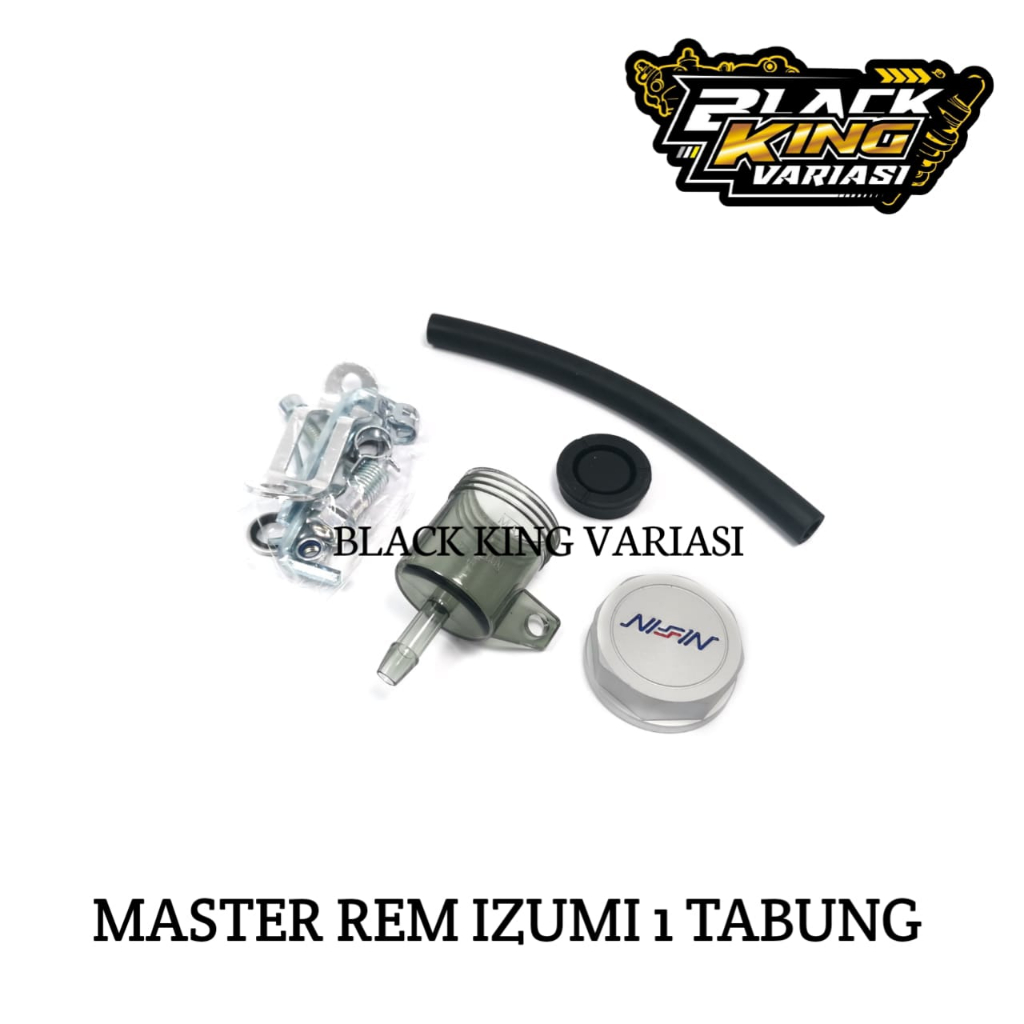 Master Rem Handle Kiri Kanan Full Set 1 Tabung Master Rem 1 Tabung Universal Semua Motor Full CNC Oval Kotak