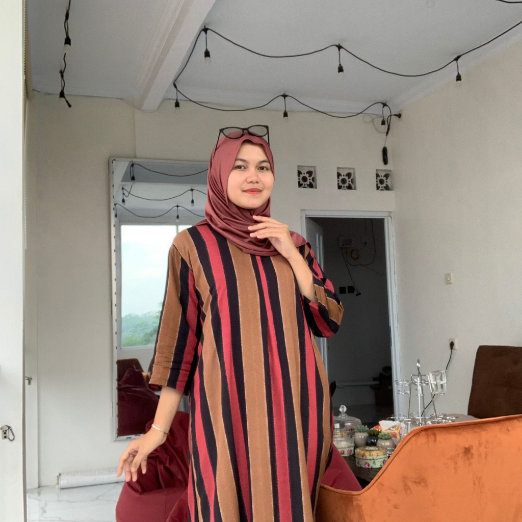 Daster Gamis Wanita Rayon Lengan 3/4 yang Nyaman - Rayon Lilipajamas PART 4