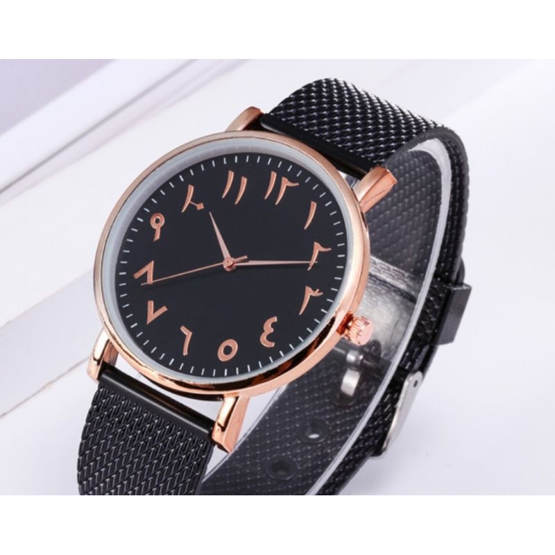 Jam Tangan Geneva Pasir Analog Tulisan Arab