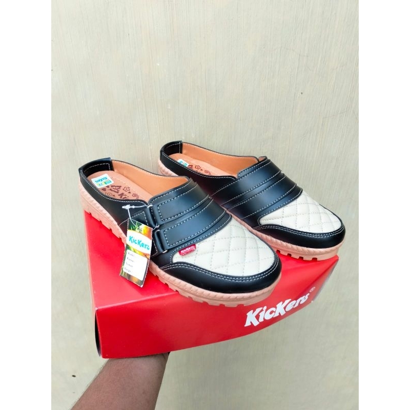 sandal Slop wanita Kickers terbaru // slop wanita termurah // ST 007