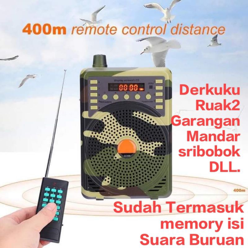 BIRD CALLER SPEKER BERBURU SESUAI GAMBAR