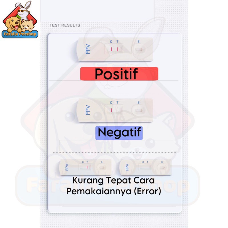 Senspert Test Kit FHV FCV FCoV CCV RBV Kucing Anjing Tes Cat Dog