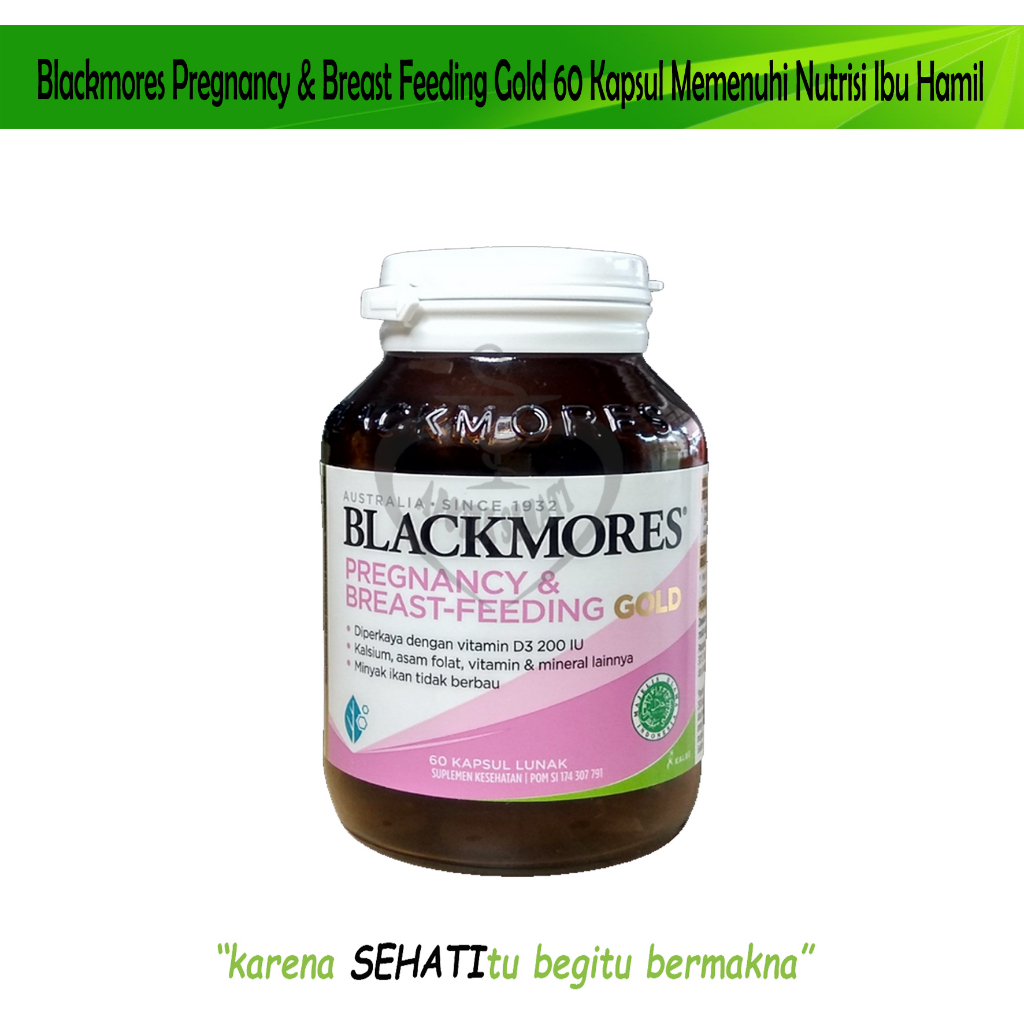 Blackmores Pregnancy &amp; Breastfeeding Suplemen Ibu Hamil Menyusui