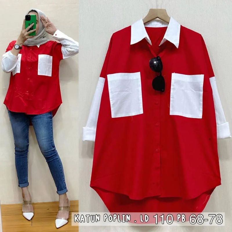 KEMEJA MERAH PUTIH EDISI 17 AGUSTUS