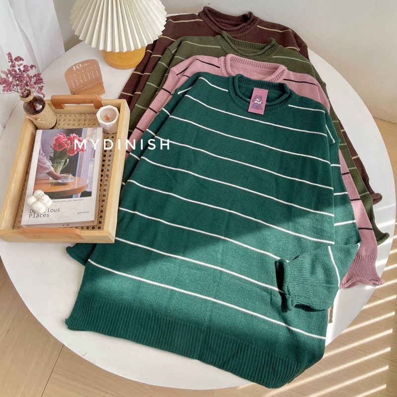 Miranda Blaster Blouse - Atasan Wanita Bahan Rajut