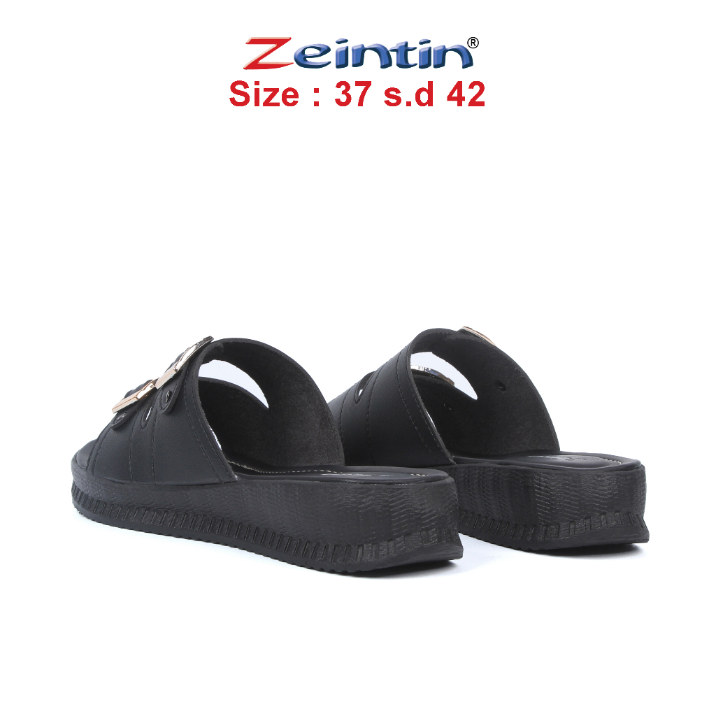 Zeintin - Sandal Wanita Kasual Selop wanita Sandal Perempuan Kulit Sintetis Asli ZEINTIN  HP